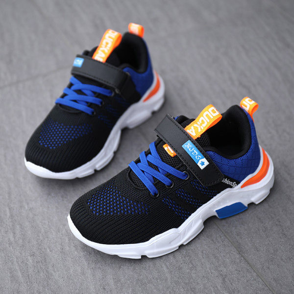 Paprasti vaikiški sportbačiai su velcro lipdukais berniukams