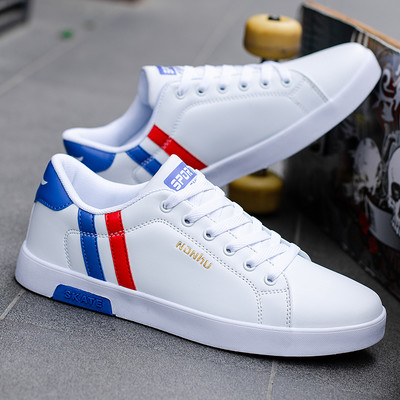 Novi model muških kožnih tenisica sa ravnim đonom