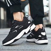 Tenisi de toamna pentru barbati respirabili cu talpa groasa