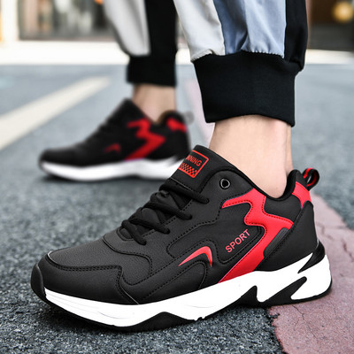 Tenisi de toamna pentru barbati respirabili cu talpa groasa