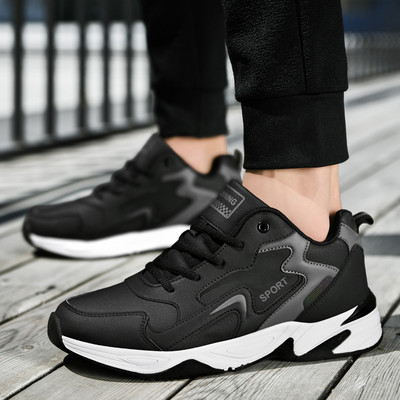 Tenisi de toamna pentru barbati respirabili cu talpa groasa