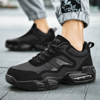 Tenisi de toamna pentru barbati respirabili cu talpa groasa