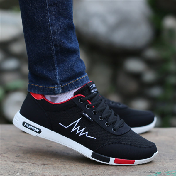 Pull back muške cipele, jesen 2021., nove platnene cipele, dezodorans, prozračne muške sportske cipele za slobodno vrijeme, svestrane cipele za dasku, trendi cipele