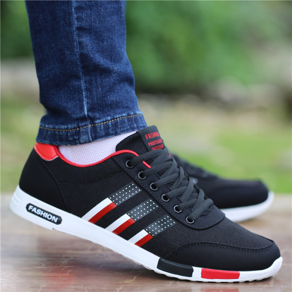 Pull back muške cipele, jesen 2021., nove platnene cipele, dezodorans, prozračne muške sportske cipele za slobodno vrijeme, svestrane cipele za dasku, trendi cipele