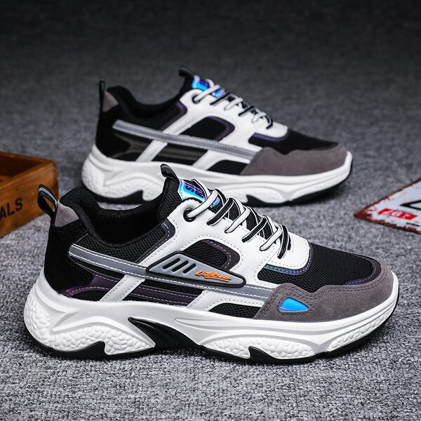 Adidași bărbați cu șireturi și talpă plată - mai multe modele