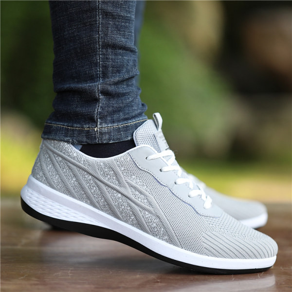 Casual ανδρικά αθλητικά παπούτσια με επίπεδη σόλα