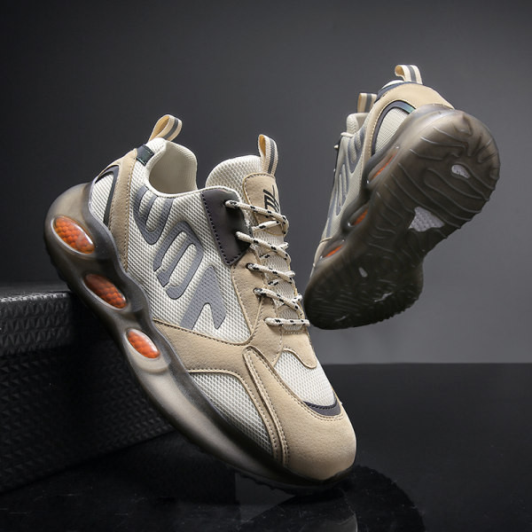 Tenisi bărbați din material textil - model rotunjit