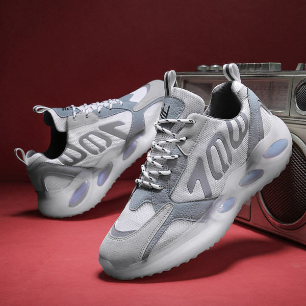 Tenisi bărbați din material textil - model rotunjit