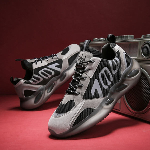 Tenisi bărbați din material textil - model rotunjit