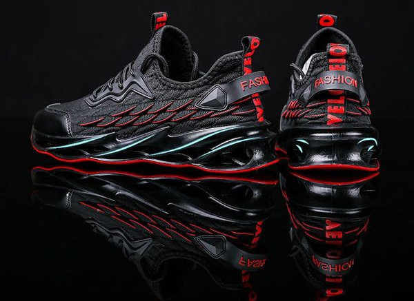 Tenisi casual barbatesti din material textil cu sireturi