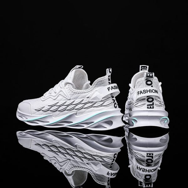 Tenisi casual barbatesti din material textil cu sireturi