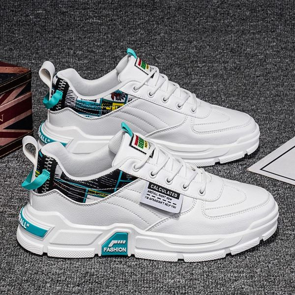 Model nou de adidasi barbati din imitatie de piele cu sireturi - mai multe modele