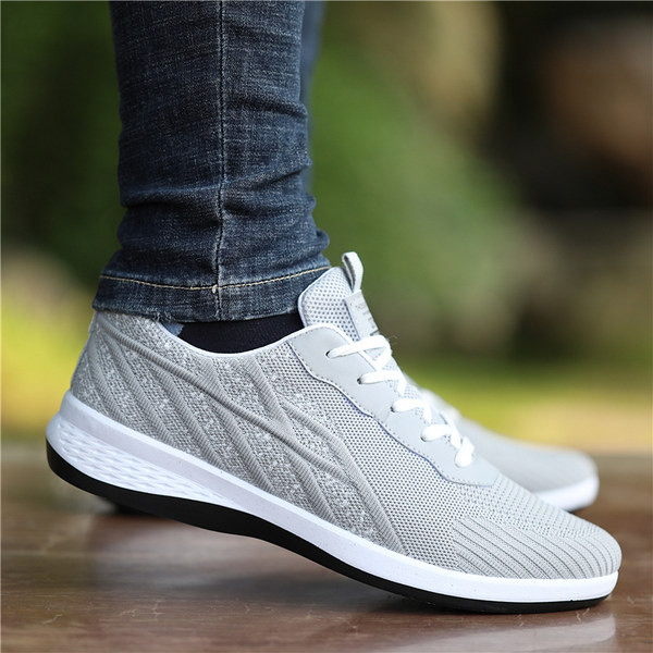 Muške tenisice s ravnim tekstilnim đonom