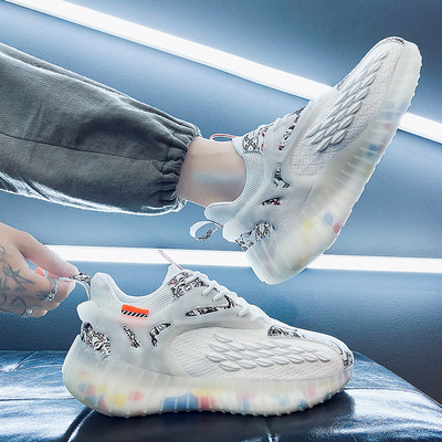 Muške tenisice od prozračne tkanine sa vezicama - više boja