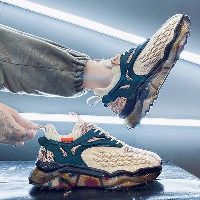 Muške tenisice od prozračne tkanine sa vezicama - više boja