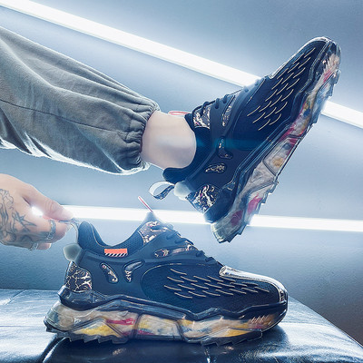 Muške tenisice od prozračne tkanine sa vezicama - više boja