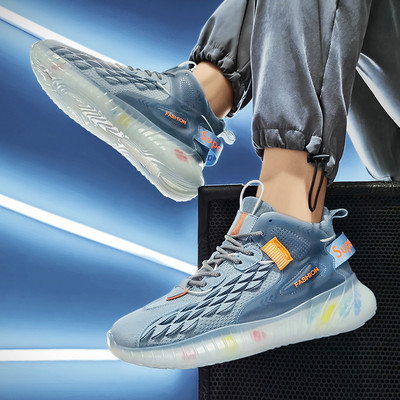 Muške tenisice od prozračne tkanine sa vezicama - više boja