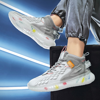 Muške tenisice od prozračne tkanine sa vezicama - više boja