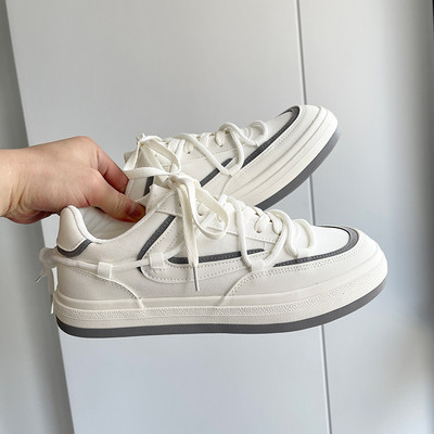 Adidasi barbati cu talpa plata - piele ecologica