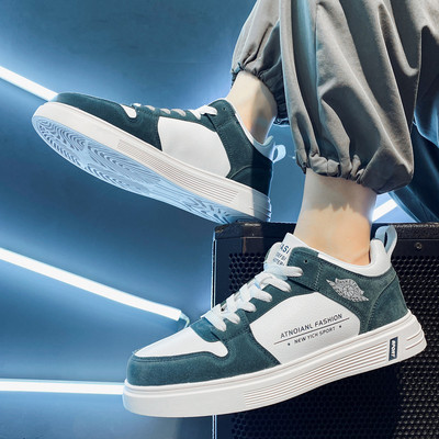 Ανδρικά πάνινα παπούτσια με επίπεδη σόλα -διάφορα μοντέλα