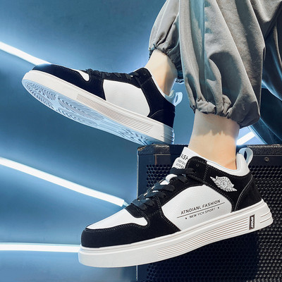 Ανδρικά πάνινα παπούτσια με επίπεδη σόλα -διάφορα μοντέλα