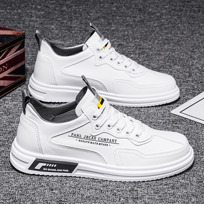 Ανδρικά αθλητικά παπούτσια casual από οικολογικό δέρμα για το φθινόπωρο και την άνοιξη