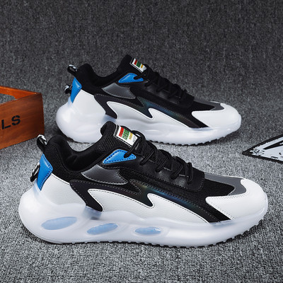 Ανδρικά αθλητικά πάνινα παπούτσια με τραχιά σόλα με κορδόνια - διάφορα χρώματα