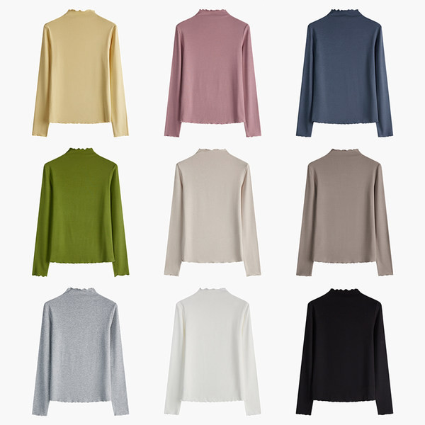 Bluză casual simplă, cu mâneci lungi