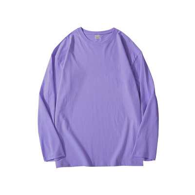 Βαμβακερή μπλούζα με μακριά μανίκια για άνδρες και γυναίκες