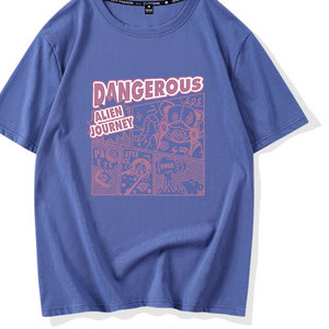 Γυναικείο μπλουζάκι με κοντά μανίκια και διαφορετικό print