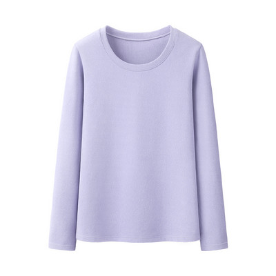 Μοντέρνο γυναικείο πόλο με μισό ψηλό γιακά και μακριά μανίκια