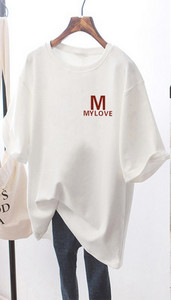 Γυναικείο βαμβακερό μπλουζάκι με διάφορες εφαρμογές