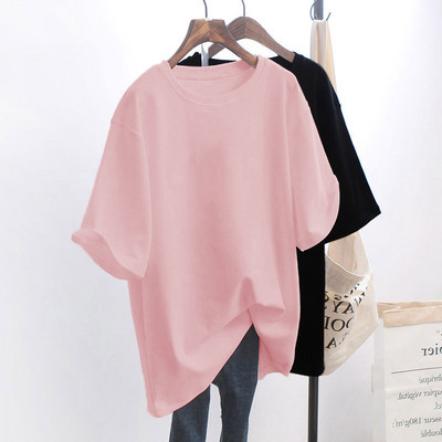 Tricou lat de dama cu decolteu oval