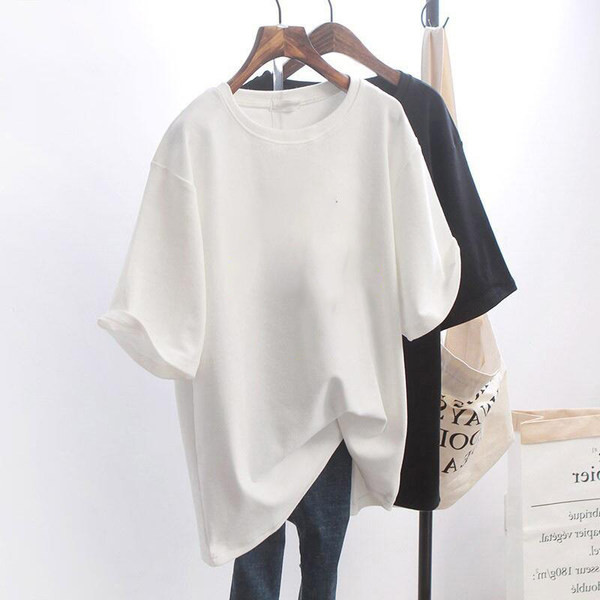 Tricou lat de dama cu decolteu oval