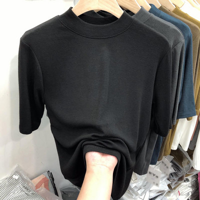 Γυναικεία μπλούζα με χαμηλό γιακά σε αρκετά χρώματα