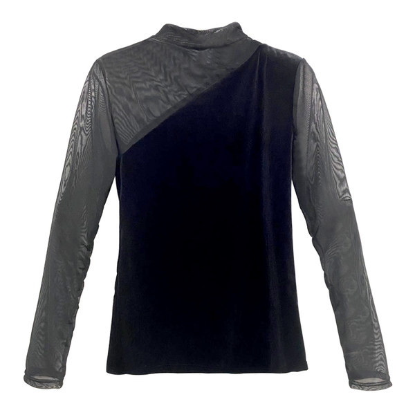 Bluză de damă modernă cu guler scăzut