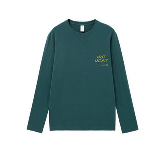 Γυναικεία casual μπλούζα με εκτύπωση και οβάλ λαιμόκοψη