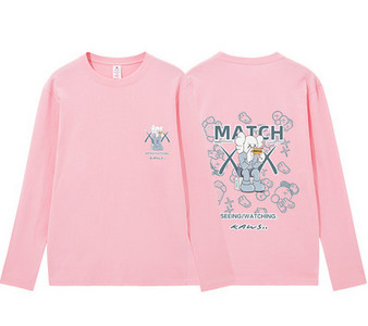 Γυναικεία casual μπλούζα με εκτύπωση και οβάλ λαιμόκοψη