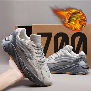 Casual αθλητικά παπούτσια με χοντρές σόλες με κορδόνια για άνδρες