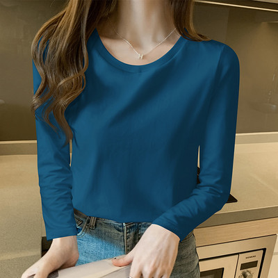 Γυναικεία μπλούζα με σπιτς ή στρογγυλή λαιμόκοψη