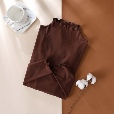 Γυναικείο ζιβάνκο μονόχρωμο με βολάν