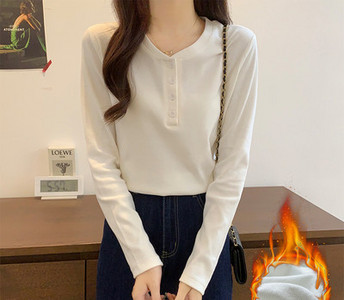 Γυναικεία casual μπλούζα με κουμπιά και μακριά μανίκια