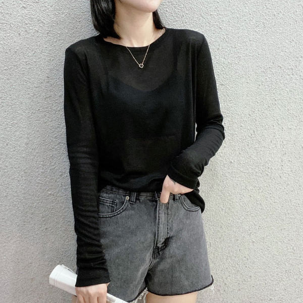 Bluză modernă de toamnă cu mâneci lungi - model larg