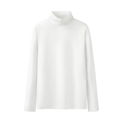 Casual απλό μοντέλο μπλούζα με spitz ή οβάλ λαιμόκοψη