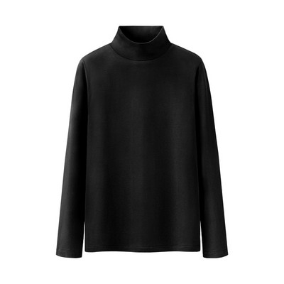 Casual απλό μοντέλο μπλούζα με spitz ή οβάλ λαιμόκοψη