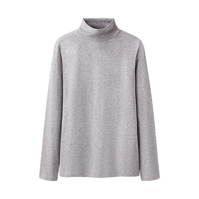 Casual απλό μοντέλο μπλούζα με spitz ή οβάλ λαιμόκοψη