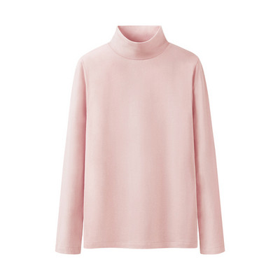 Casual απλό μοντέλο μπλούζα με spitz ή οβάλ λαιμόκοψη