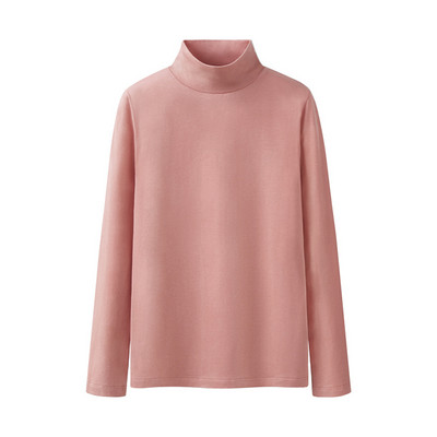 Casual απλό μοντέλο μπλούζα με spitz ή οβάλ λαιμόκοψη