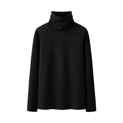 Casual απλό μοντέλο μπλούζα με spitz ή οβάλ λαιμόκοψη