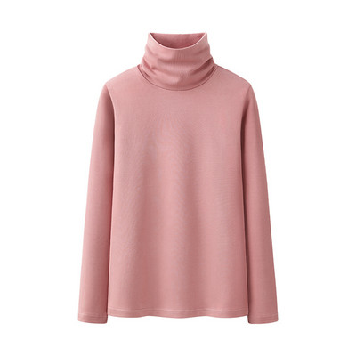 Casual απλό μοντέλο μπλούζα με spitz ή οβάλ λαιμόκοψη